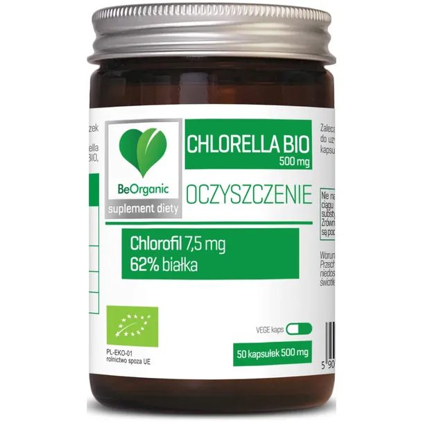 beorganic-chlorella-bio-500-mg-50-kapsulek