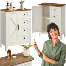 szafka-komoda-do-lazienki-kuchni-stojaca-z-blatem-szufladami-biala-vintage