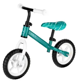 rowerek-biegowy-dzieciecy-kola-10-regulowany-zielony-dla-dziecka-nils