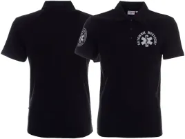 koszulka-polo-ratownicza-czarna-meska-odblaskowa-funkcyjna-nadruk-przod