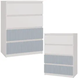 komoda-4-szuflady-biala-niebieska-dekoracyjny-front-arteso-blue