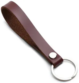 skorzany-brelok-breloczek-smyczka-do-kluczy-auta-brazowy-minimalistyczny