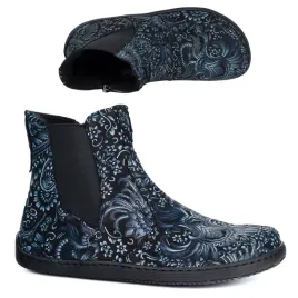 damskie-buty-barefoot-sztyblety-z-zamkiem-ocieplane-1263-wzory-granatowe