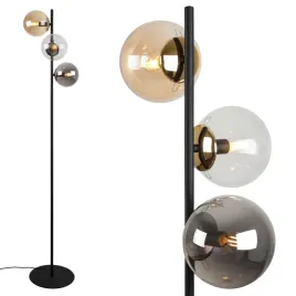 lampa-stojaca-podlogowa-czarno-zlota-wielokolorowa-szklana-loft-glamour-e14