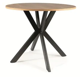 stol-okragly-do-salonu-jadalni-kuchni-blat-mdf-dab-90-cm-loft-talia-ll
