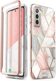 etui-bumper-do-samsung-galaxy-s21-rozowy-szary-marmurek-glamour-sm-g996