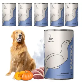 karma-mokra-dla-psa-kaczka-monobialkowa-zdrowy-posilek-puszka-400g-6szt