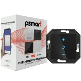 psmart-sciemniacz-dotykowy-1-obwodowy-czarny-szklany-zigbee-tuya