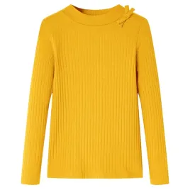 koszulka-dziecieca-z-dlugimi-rekawami-ochra-104