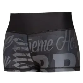 extreme-hobby-szorty-sportowe-damskie-letters-czarne-l