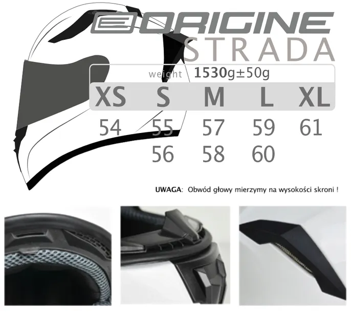 kask-origine-strada-solid-black-gloss-m-waga-z-opakowaniem-2-05-kg-stan-opakowania-oryginalne