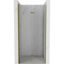 mexen-lima-drzwi-prysznicowe-skladane-100-cm-transparent-zlote