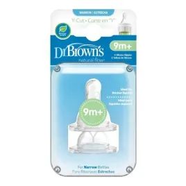 smoczek-dr-brown-s-standard-9m-poziom-y-2-szt