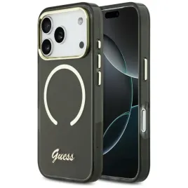 etui-guess-iml-script-metal-magsafe-do-iphone-17-pro-czarny
