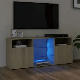 komoda-pod-tv-dab-sonoma-oswietlenie-led