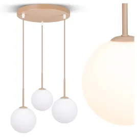 lampa-sufitowa-wiszaca-zyrandol-ecru-bez-loft-kule-nowoczesna-g9-regulowana