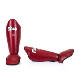 fairtex-ochraniacze-piszczeli-sp5-czerwone-l