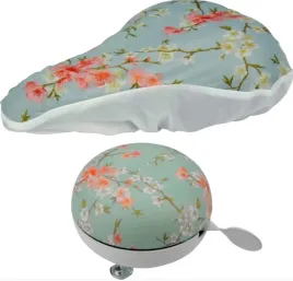 fischer-zestaw-dzwonek-i-pokrowiec-na-siodelko-w-kwiatowy-wzor