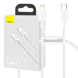 kabel-usb-c-do-lightning-baseus-superior-series-20w-pd-0-25m-bialy