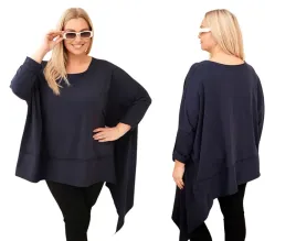 granatowa-bluzka-damska-bawelniana-plus-size-asymetryczna