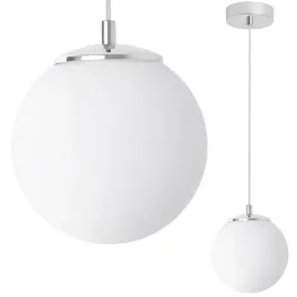 lampa-wiszaca-sufitowa-zyrandol-srebrny-chrom-biala-kula-do-lazienki-kuchni