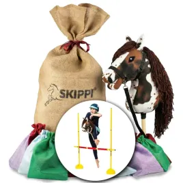 worek-prezentowy-hobby-horse-skippi-z-koniem-gniado-srokatym-i-przeszkoda