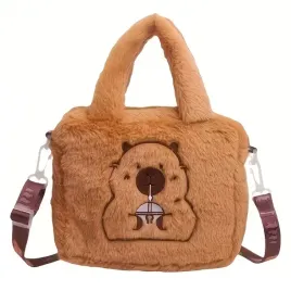 pluszowa-torba-torebka-z-paskiem-na-ramie-kapibara-z-herbata