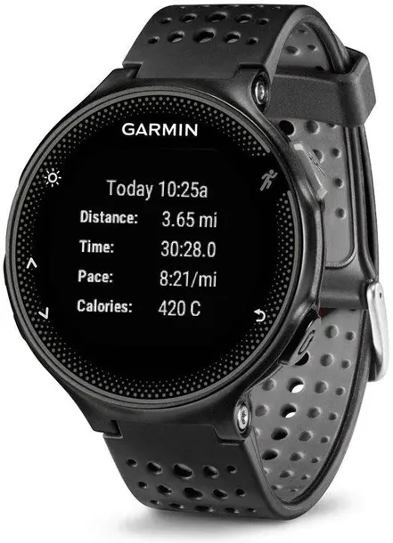 smartwatch-garmin-forerunner-235-czarny-material-paska-guma