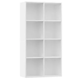 regal-na-ksiazki-z-8-przegrodami-bialy-66x30x130-cm