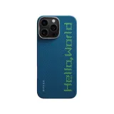 pitaka-tactile-woven-case-hello-world-iphone-16-pro-max