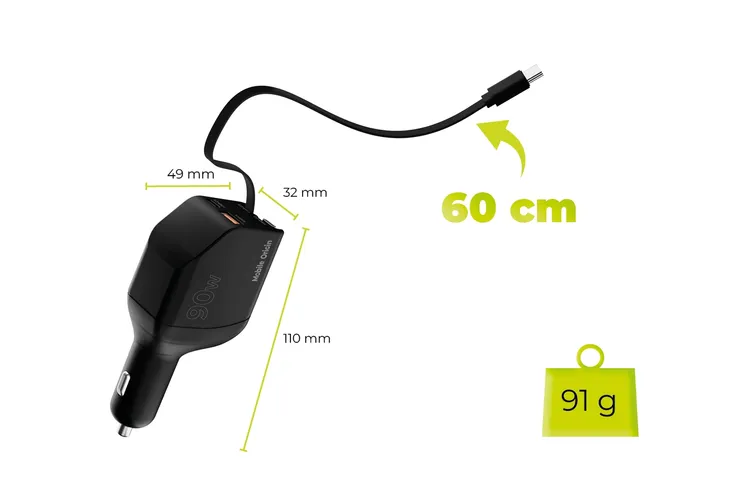 mobile-origin-90w-car-charger-ca22-usb-c-usb-a-2x-usb-c-cable-producent-bez-marki-stan-nowy