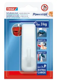 tesa-haczyk-hak-samoprzylepny-duzy-wielorazowy-prostokatny-bialy-do-3kg