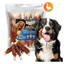 uniq-pets-przysmaki-dla-psa-z-kaczki-smakolyk-owiniety-wolowina-500g