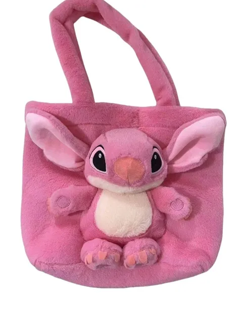 TOREBKA PLUSZOWA STITCH MASKOTKA PLUSZAK TOREBECZKA NA RAMIĘ DLA DZIECI