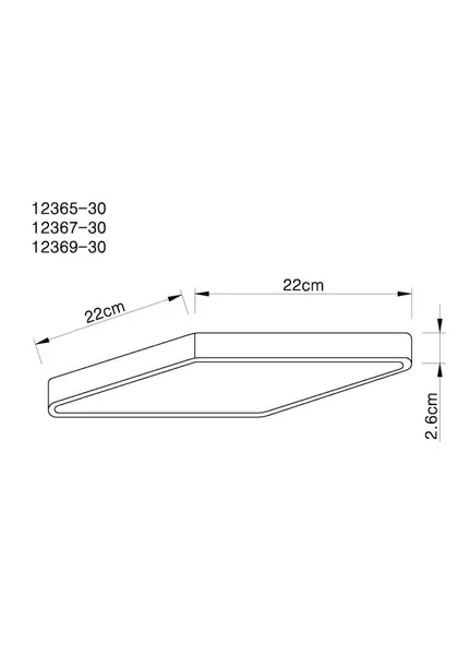 plafon-led-28w-echo-12369-30-globo-styl-nowoczesny