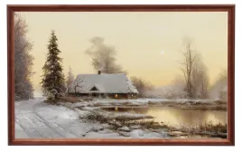 obraz-w-drewnianej-ramie-o-wymiarach-60x100-cm-stara-chata-zima-konarski