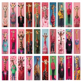 zakladka-do-ksiazek-papierowe-zabawne-zyrafy-x10szt