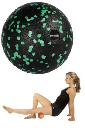 pilka-roller-do-masazu-aqua-sport-powerstrech-epp-ball-black-green-8cm