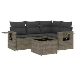 zestaw-wypoczynkowy-ogrodowy-5-osobowy-szary-62x62x69-cm