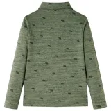 koszula-dziecieca-khaki-melanz-128-stan-nowy