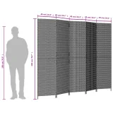 parawan-5-panelowy-brazowy-polirattan-stan-nowy