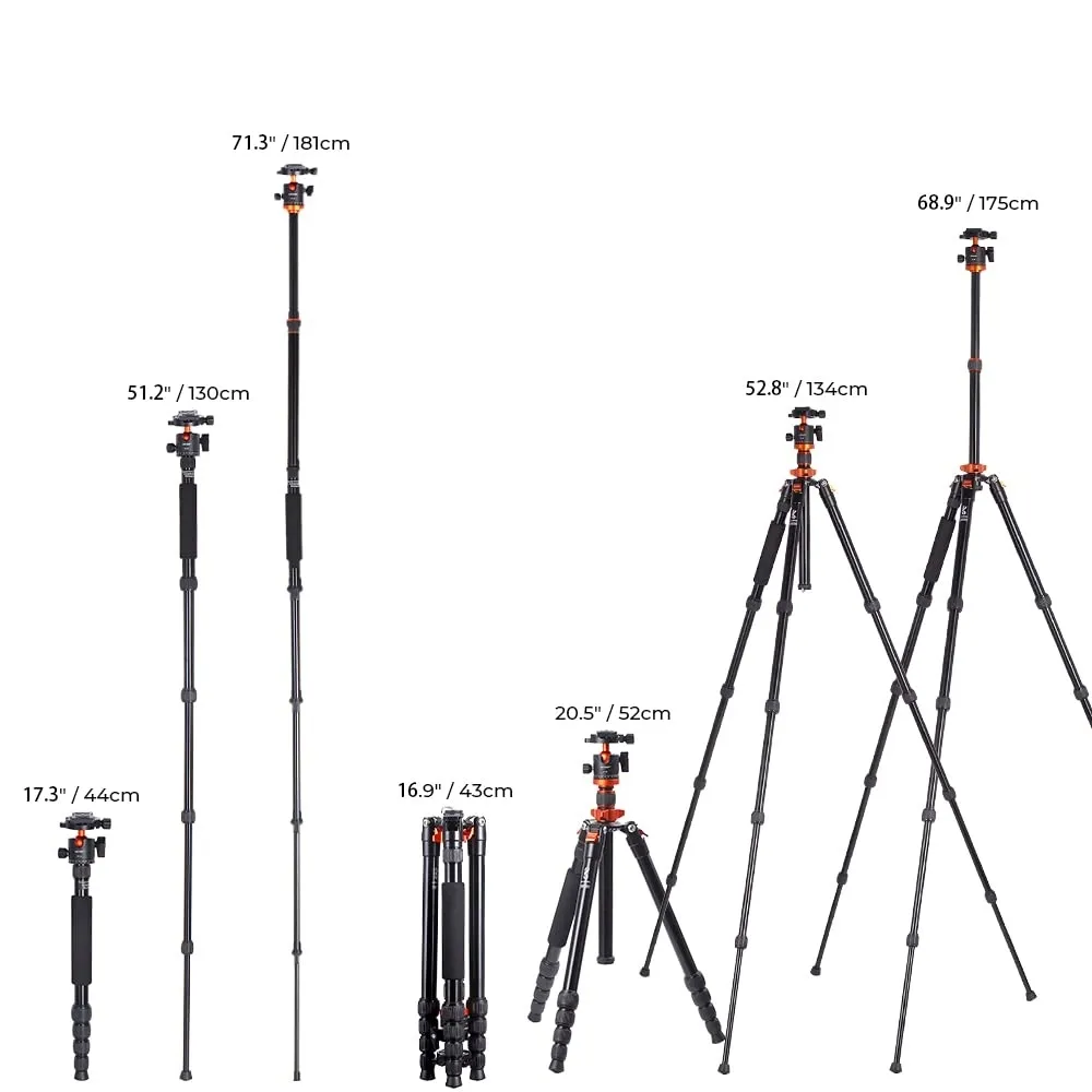 tripod-kandf-kf09083-175-cm-czarny
