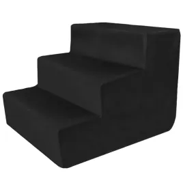 schodki-342533-czarne-dla-psa-rampa-3-stopnie-podest