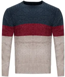 sweter-meski-s8663-granat-bordo-bez-xl