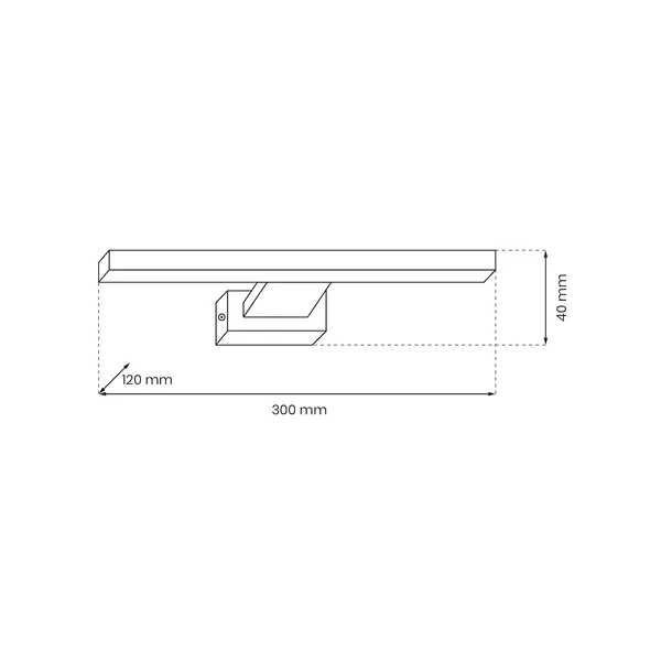 kinkiet-shine-chrome-30cm-7w-led-rodzaj-gwintu-inny