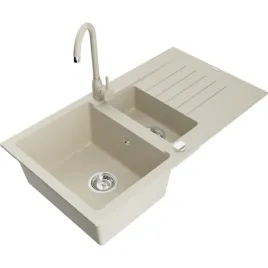 mexen-matias-zlewozmywak-granitowy-15-komorowy-z-bateria-kuchenna-bezowy