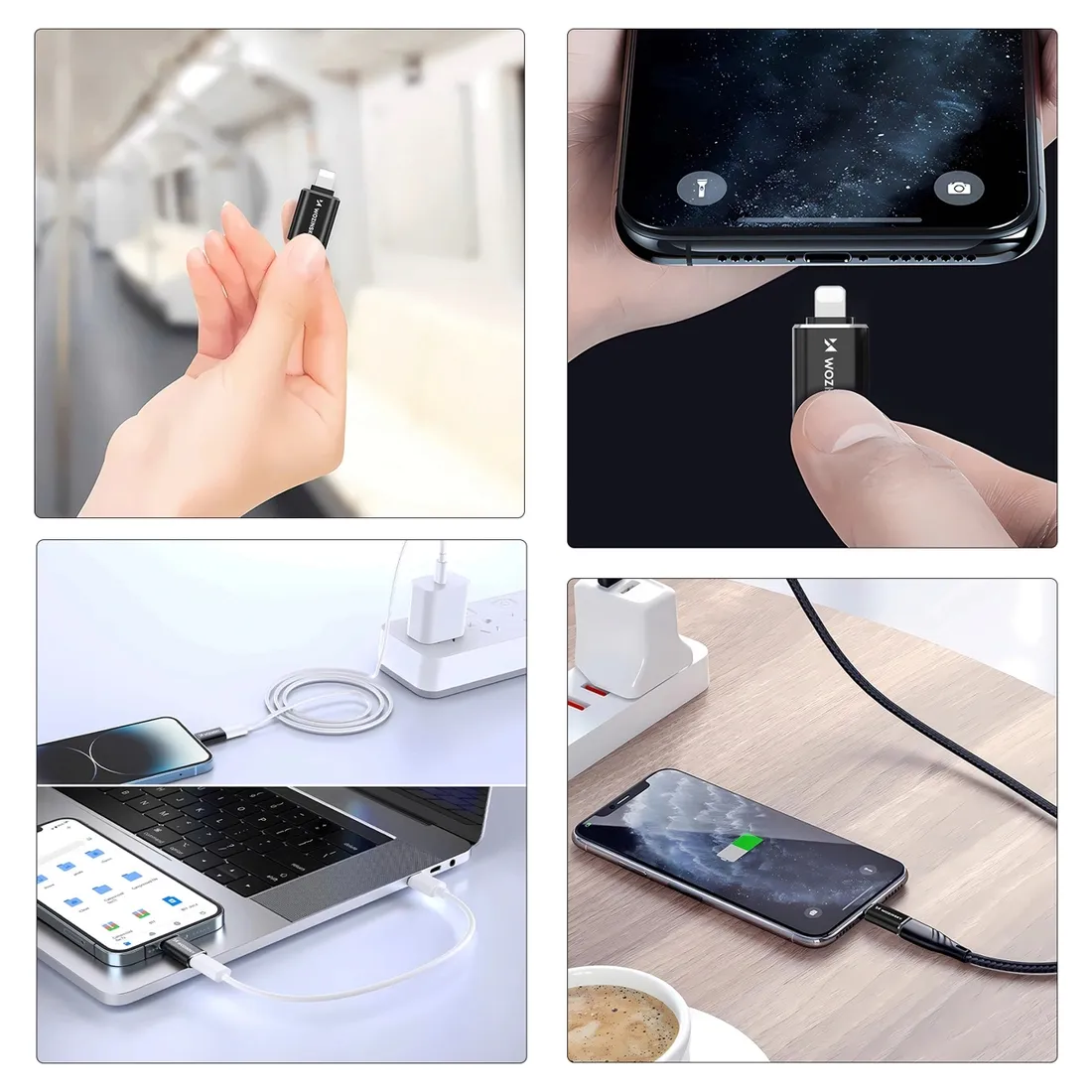 adapter-wozinsky-walc-01-lightning-usb-c-czarny-stan-nowy