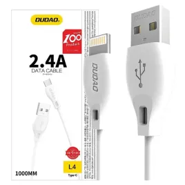 dudao-przewod-kabel-usb-lightning-2-4a-1m-bialy-l4l-1m-white