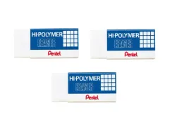 gumka-do-scierania-pentel-zeh03-mini-miekka-biala-hi-polymer-zestaw-3-szt