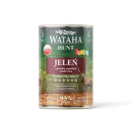 wataha-hunt-95percent-karma-dla-szczeniaka-junior-jelen-z-gruszka-i-jagodami-400g